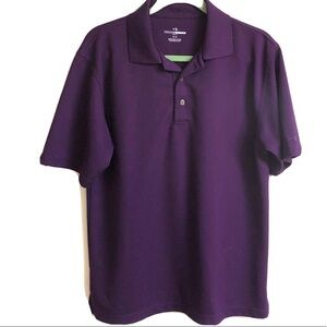 Grand Slam golf purple short sleeve men’s polo